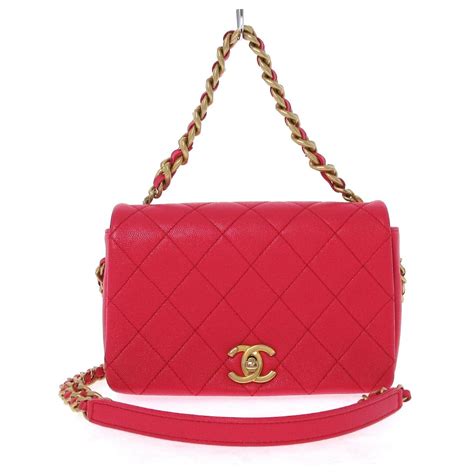 chanel pink matrasse|Chanel Matrasse Pink Leather ref.1076907 .